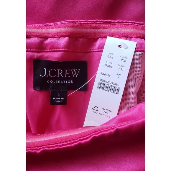 66. J.Crew Collection limited-edition strapless dress in duchesse satin - Picture 11 of 11